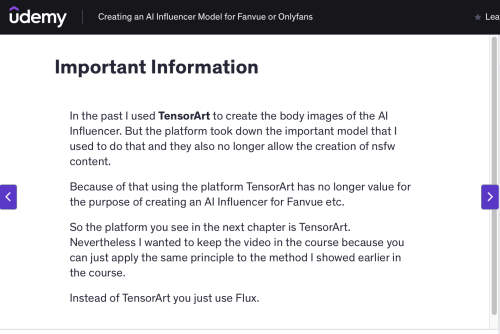 Udemy's AI Influencer Course